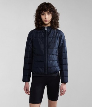 Napapijri Acalmar Short Jacket Ženske Puffer Jakna Crne | SERJ-45209