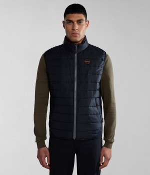 Napapijri Acalmar Vest Muške Gilet Crne | LHCN-79460