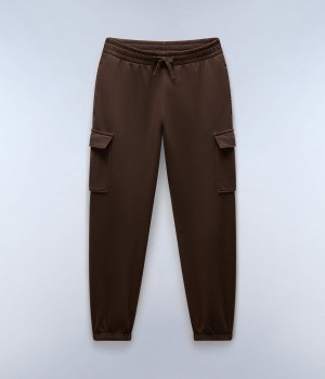 Napapijri Castor Joggers Ženske Jogger Hlače Smeđe | BDSE-70165