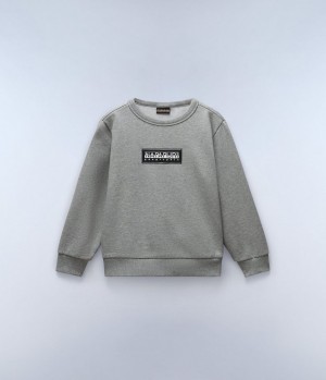 Napapijri Chamois Sweatshirt (4-16 YEARS) Dječje Dukserice Sive | LNZV-17840