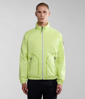 Napapijri Cloudy Windbreaker Muške Lightweight Jackets Žute | OPAF-72560