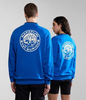 Napapijri Faber Sweatshirt Ženske Dukserice Plave | NFAQ-43509