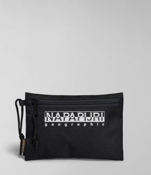 Napapijri Hornby Pencil Case Muške Mali Novčanici Crne | OAHI-16492