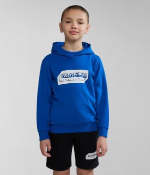 Napapijri Kitik Hoodie (4-16 YEARS) Dječje Majica s Kapuljačom Plave | FWYH-04918