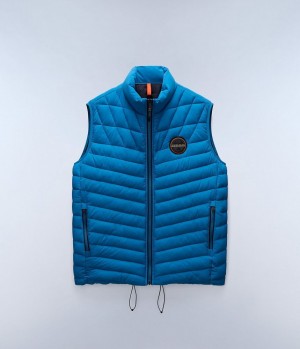 Napapijri Lapaz Vest Muške Gilet Plave | JZSY-76391