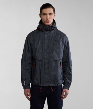 Napapijri Makay Windbreaker with Dyneema Muške Lightweight Jackets Tamno Plave | OEBS-96478