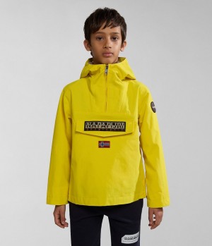 Napapijri Rainforest Summer Anorak Jacket (4-16 YEARS) Dječje Anoraks Žute | XPNZ-28734