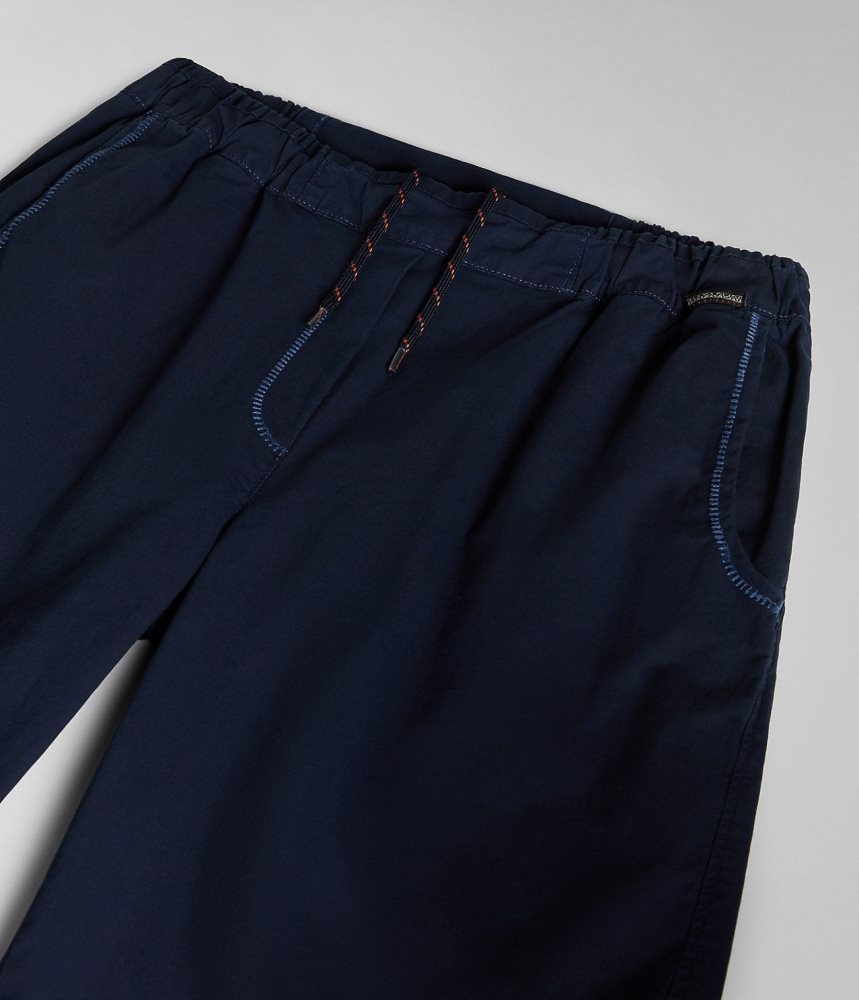 Napapijri Aberdeen Trousers Ženske Jogger Hlače Tamno Plave | XNIW-21590