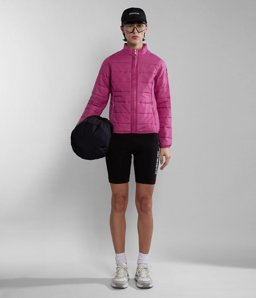 Napapijri Acalmar Short Jacket Ženske Puffer Jakna Roze | RFTW-68071