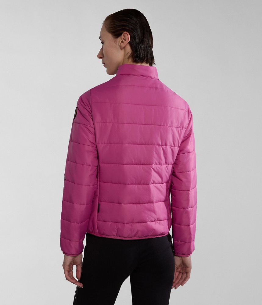 Napapijri Acalmar Short Jacket Ženske Puffer Jakna Roze | RFTW-68071