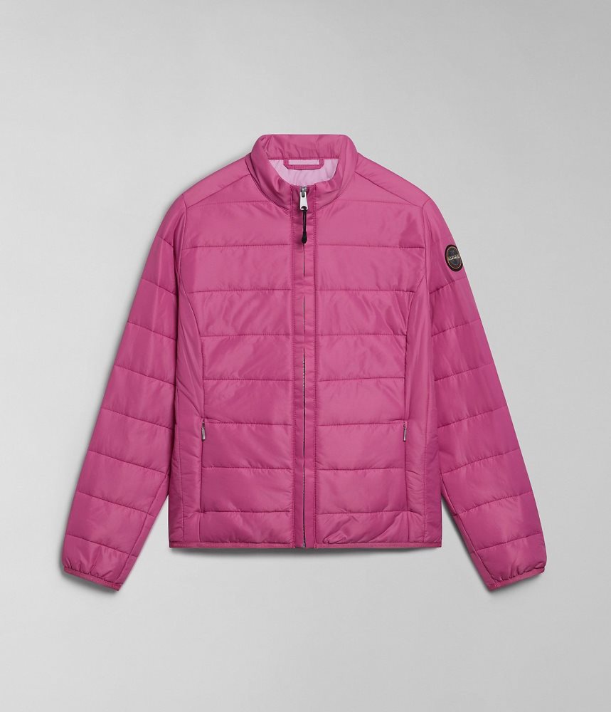 Napapijri Acalmar Short Jacket Ženske Puffer Jakna Roze | RFTW-68071