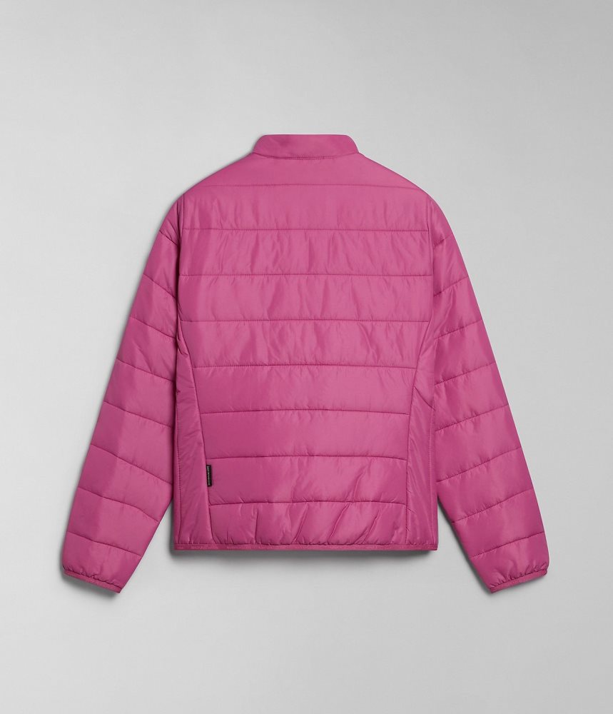 Napapijri Acalmar Short Jacket Ženske Puffer Jakna Roze | RFTW-68071