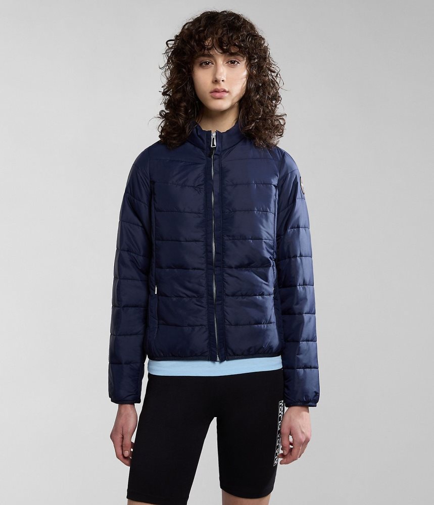 Napapijri Acalmar Short Jacket Ženske Puffer Jakna Tamno Plave | JWZG-23501