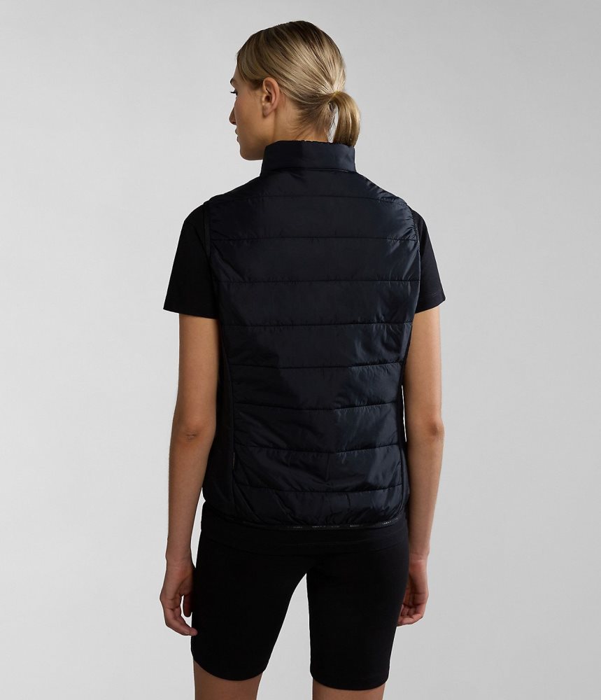 Napapijri Acalmar Vest Ženske Gilet Crne | BSPV-94270