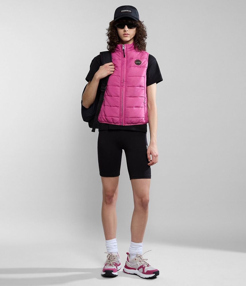 Napapijri Acalmar Vest Ženske Gilet Roze | HRGZ-39465