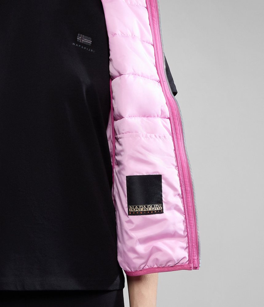 Napapijri Acalmar Vest Ženske Gilet Roze | HRGZ-39465