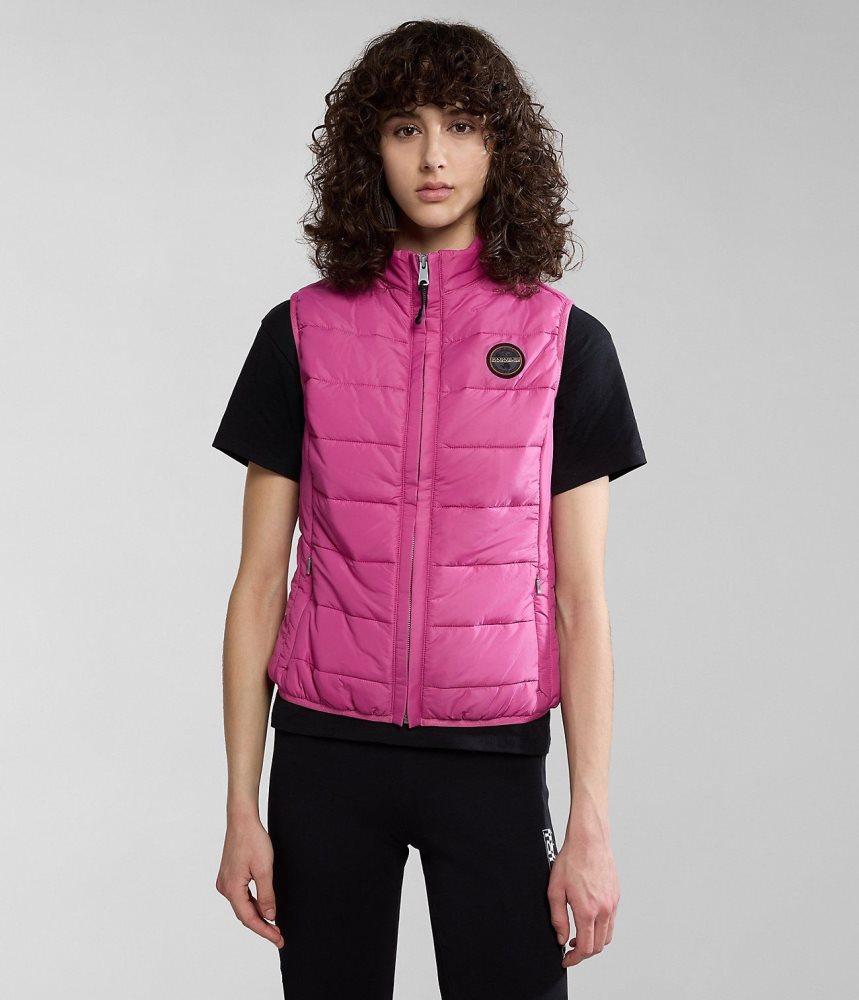 Napapijri Acalmar Vest Ženske Gilet Roze | HRGZ-39465