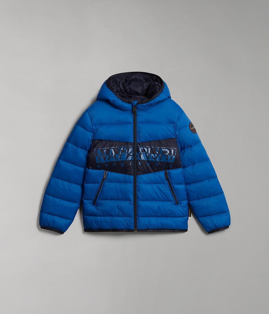 Napapijri Aerons Puffer Jacket (4-16 YEARS) Dječje Puffer Jakna Plave | FUTC-74502