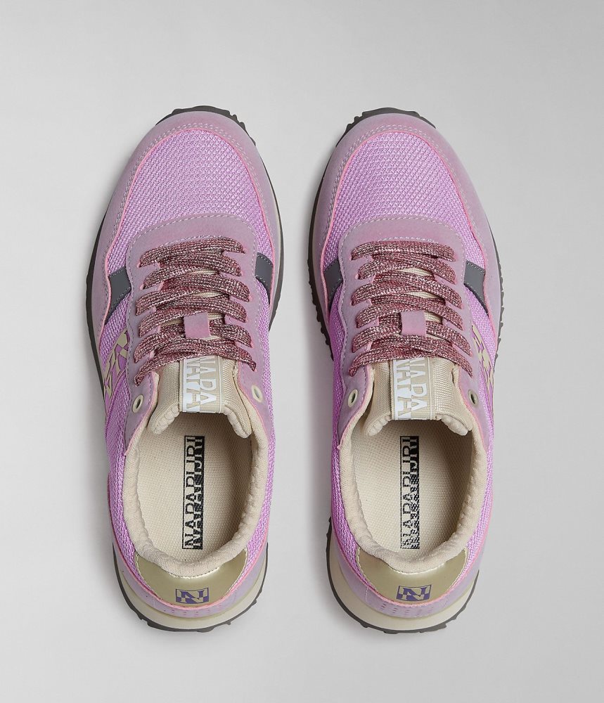 Napapijri Astra Mesh Trainers Ženske Tenisice Svijetlo Roze | GTEO-36580