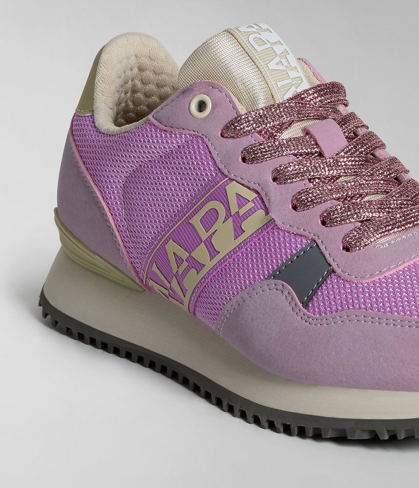 Napapijri Astra Mesh Trainers Ženske Tenisice Svijetlo Roze | GTEO-36580