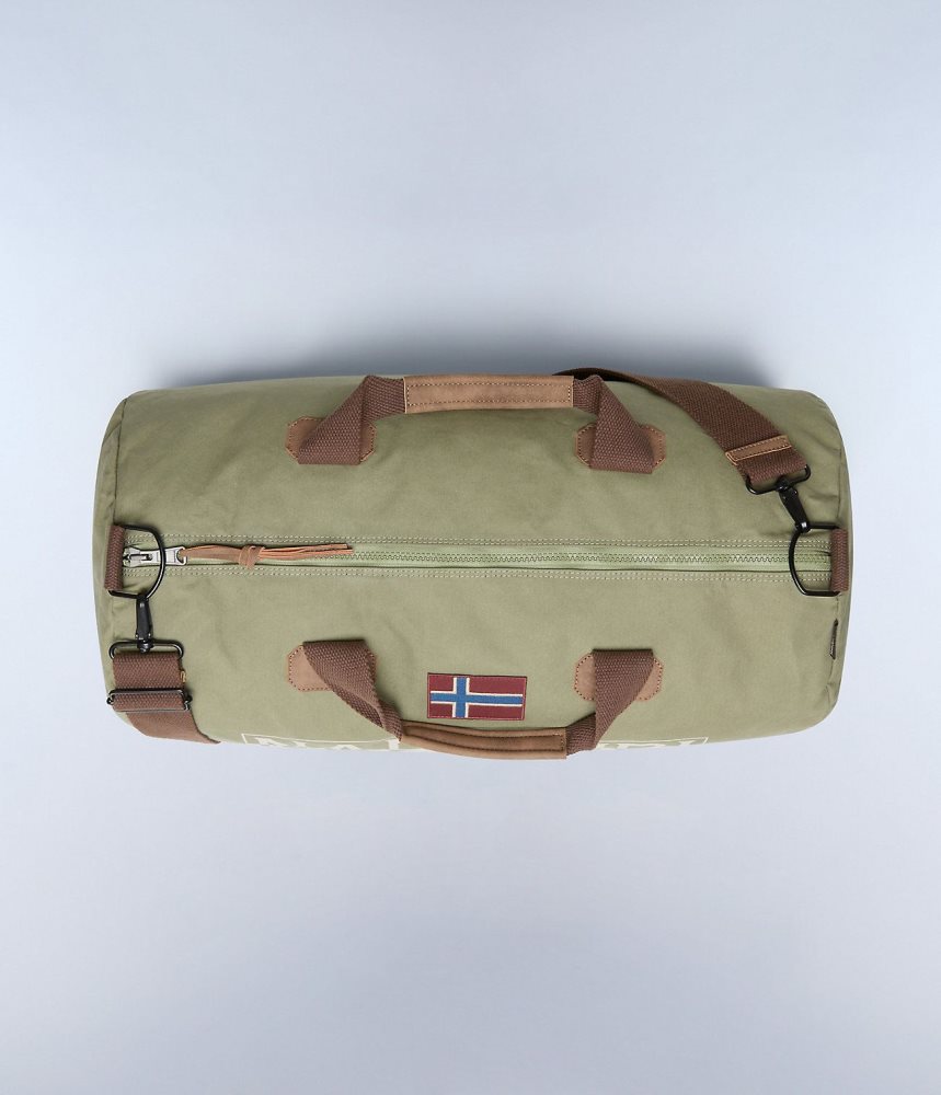 Napapijri Bering Duffle Bag Ženske Torba Duffle Zelene | WHVQ-01472