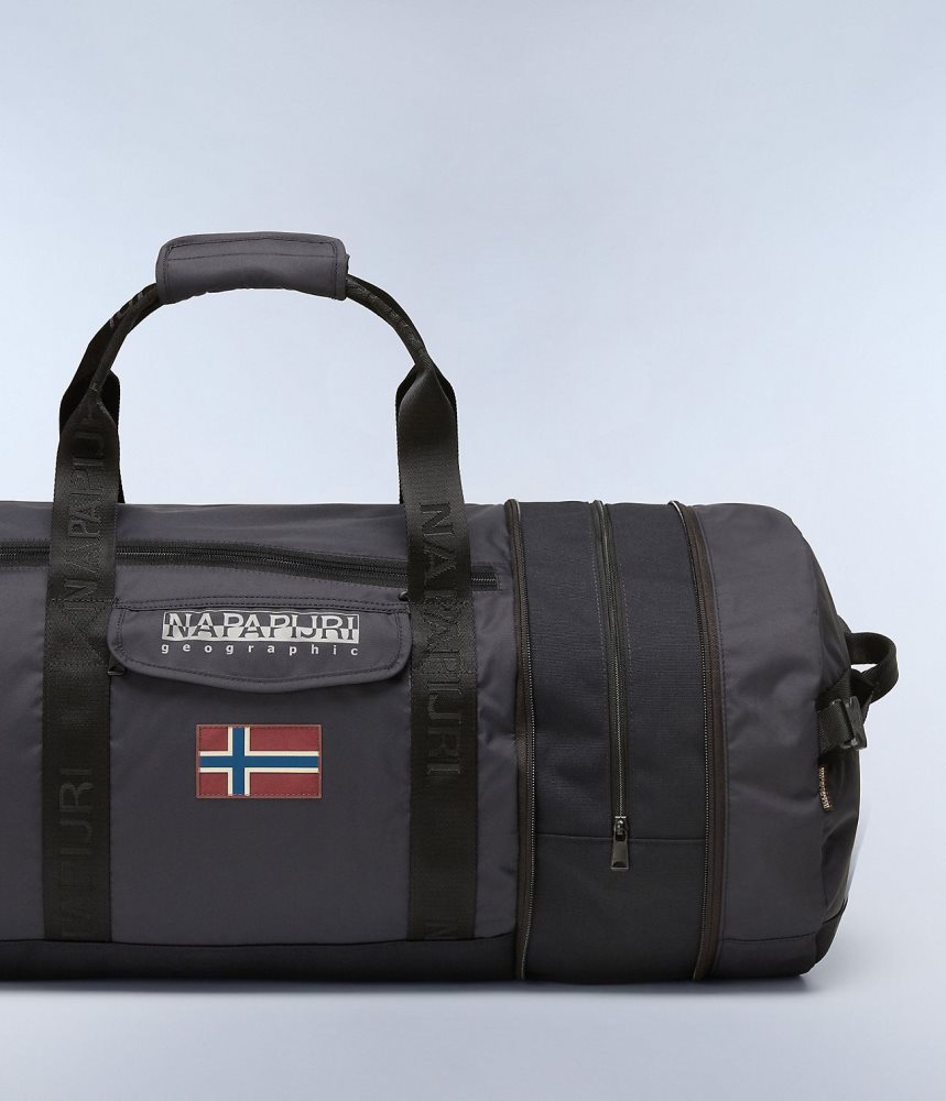 Napapijri Bering Travel Duffle Bag Dječje Torba Duffle Crne | RBSF-06348