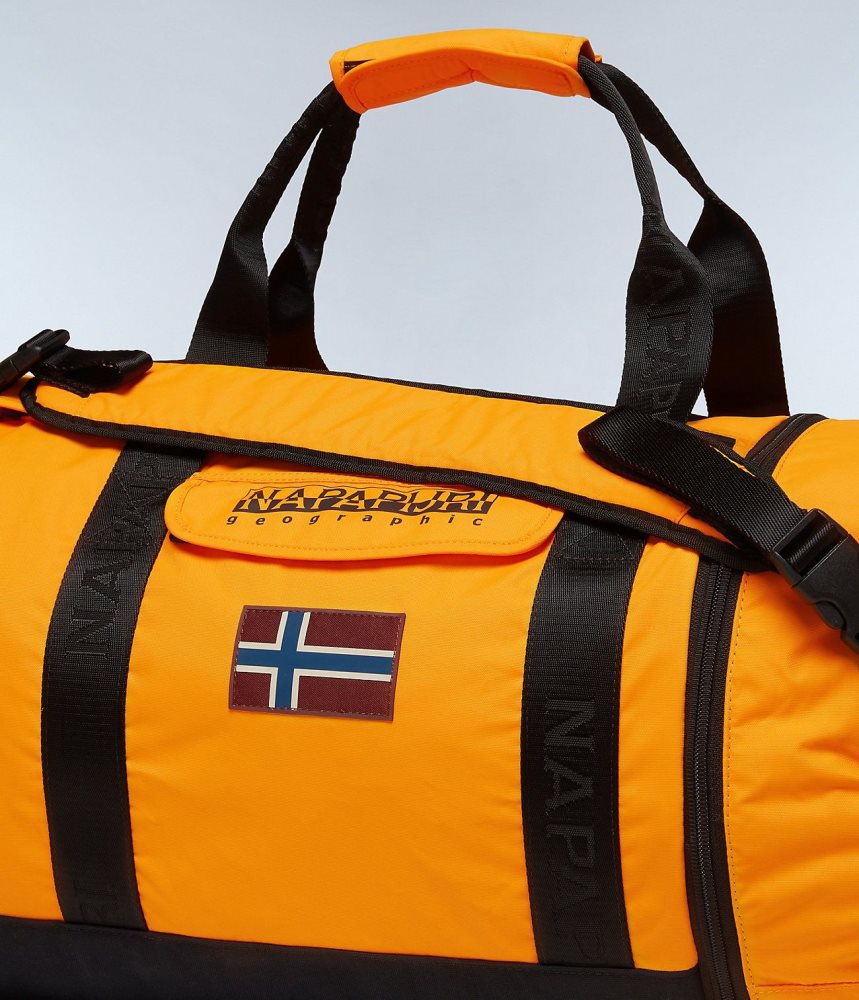 Napapijri Bering Travel Duffle Bag Ženske Torba Duffle Narančaste | ZERG-05928