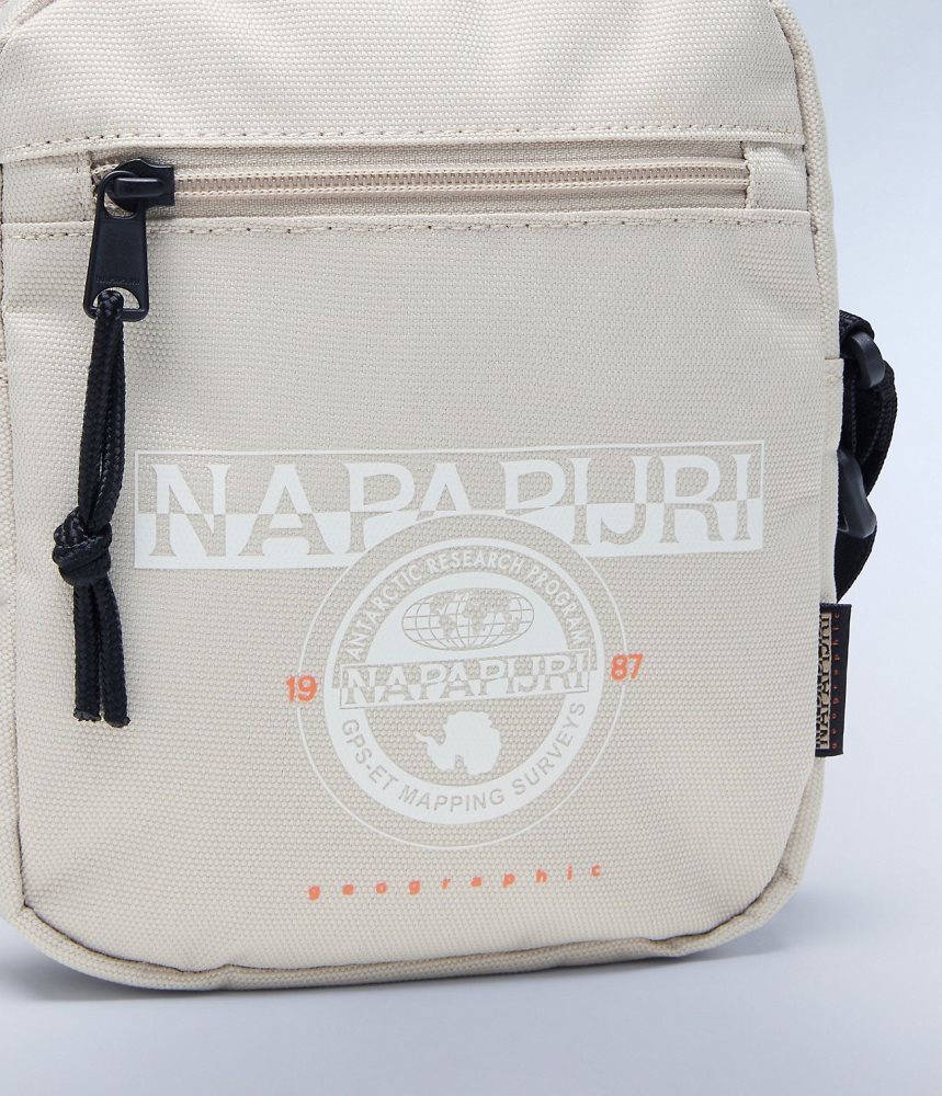 Napapijri Boussine Crossbody Bag Dječje Torbe Bež Srebrne | SPAN-36520