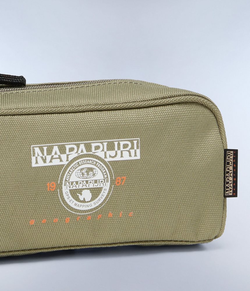 Napapijri Boussine Pencil Case Dječje Mali Novčanici Zelene | GHBM-65032