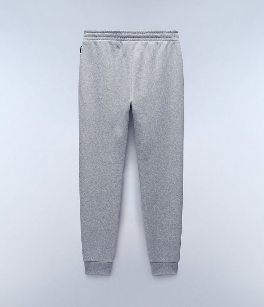 Napapijri Box Logo Joggers Muške Jogger Hlače Sive | QOCZ-02873