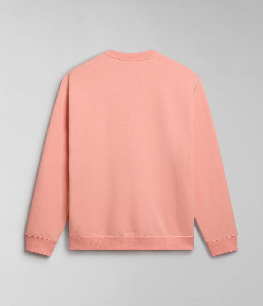 Napapijri Box Sweatshirt Muške Dukserice Roze | LGTV-21578