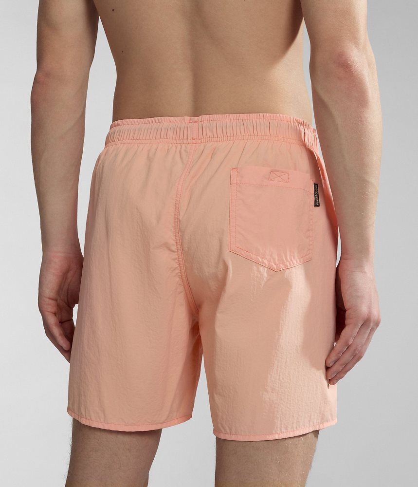 Napapijri Box Swimming Trunks Muške Kupaće Gaće Roze | OEAD-62394