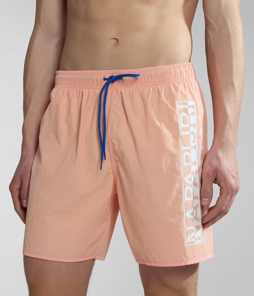 Napapijri Box Swimming Trunks Muške Kupaće Gaće Roze | OEAD-62394