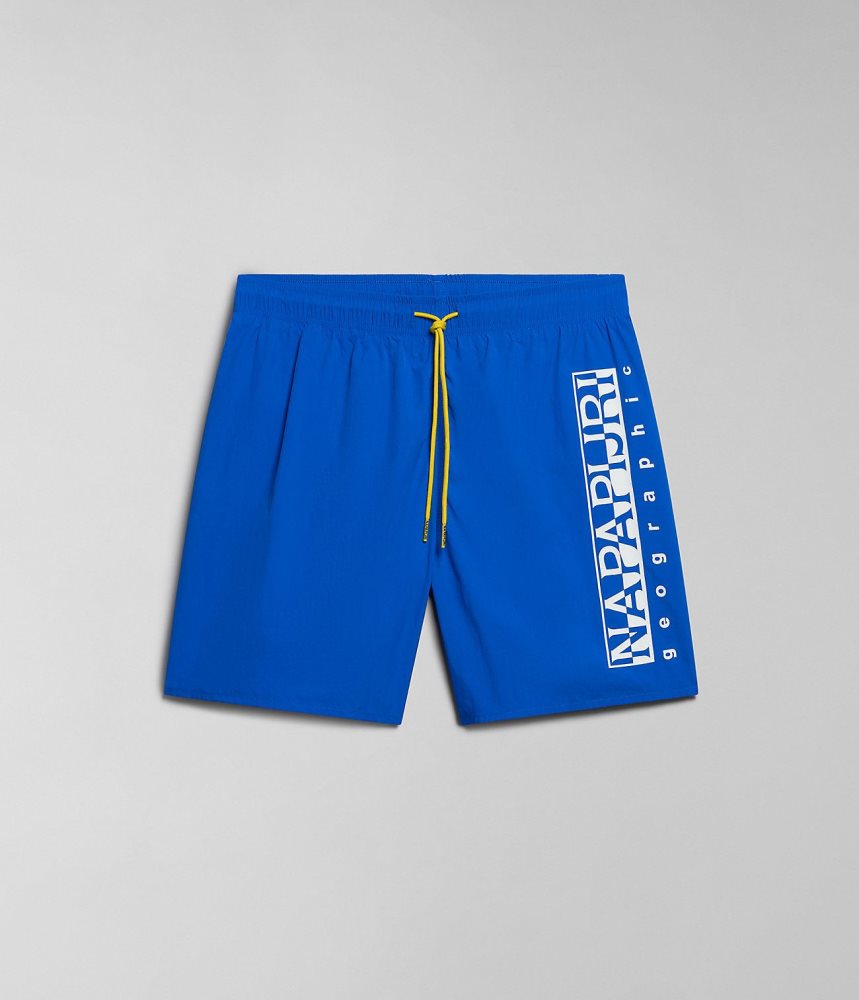 Napapijri Box Swimming Trunks Muške Kupaće Gaće Plave | IXNV-73468