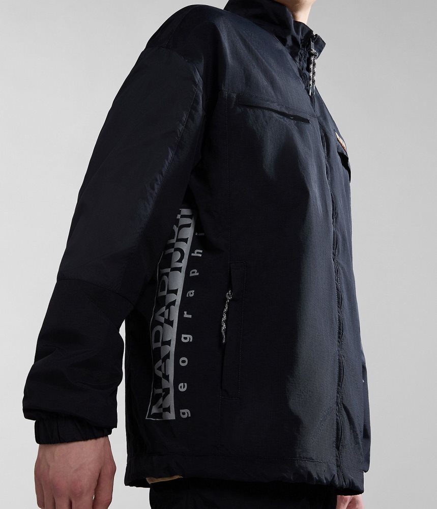 Napapijri Boyd Short Jacket Ženske Vjetrovka Crne | GVES-68924