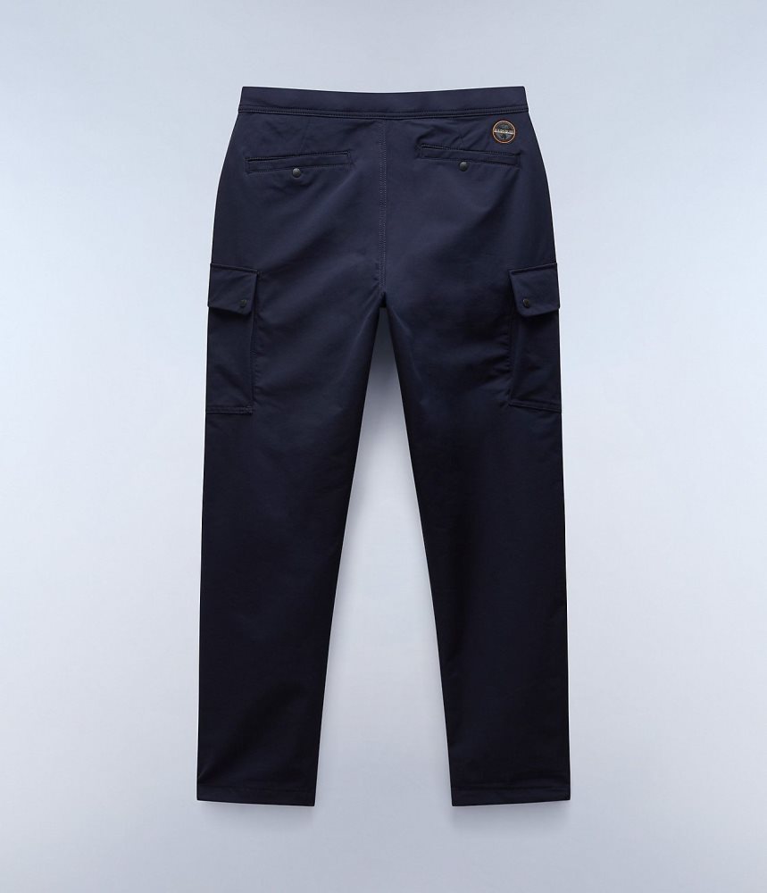 Napapijri Broc Cargo Trousers Muške Cargo Hlače Tamno Plave | XPJO-34129