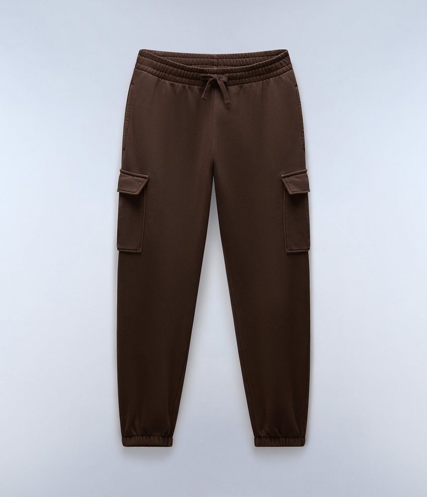 Napapijri Castor Joggers Ženske Jogger Hlače Smeđe | BDSE-70165