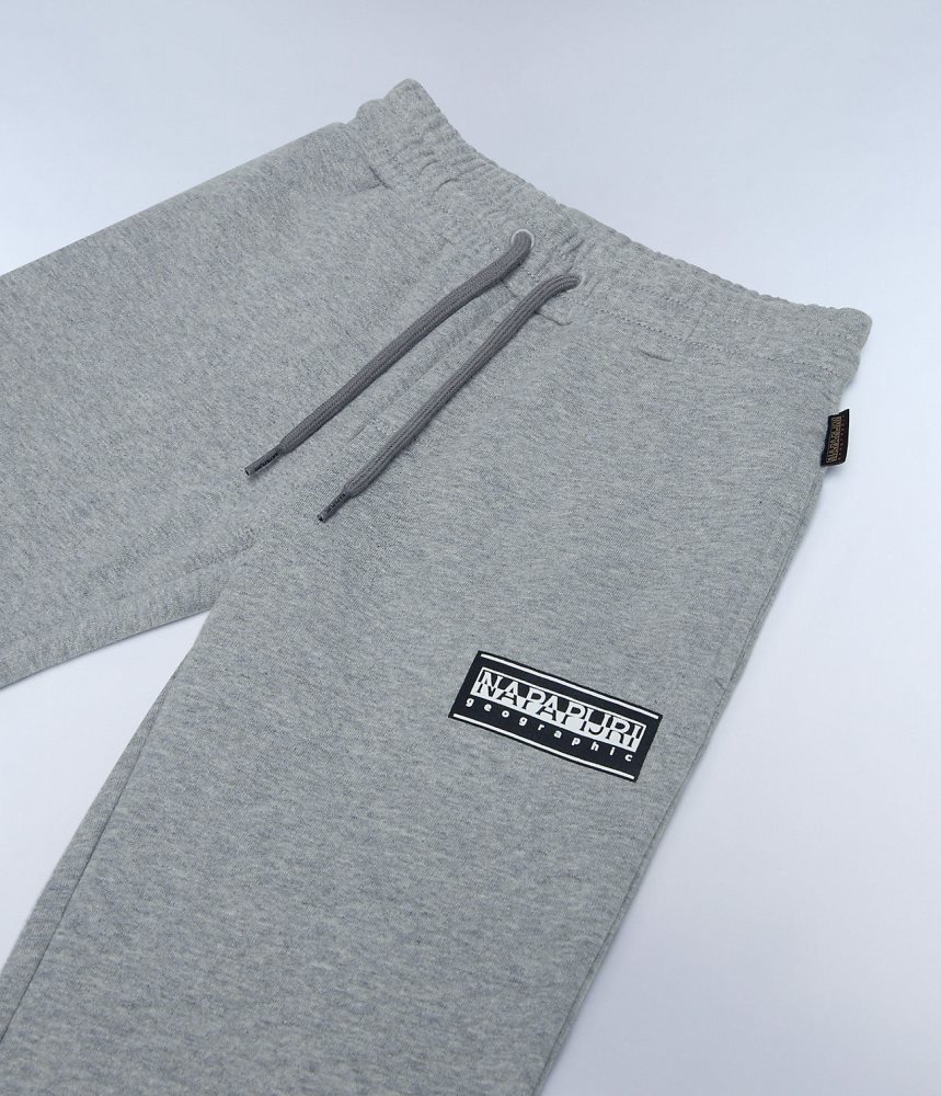 Napapijri Chamois Joggers (4-16 YEARS) Dječje Jogger Hlače Sive | KVBG-02798