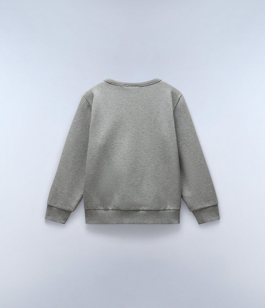 Napapijri Chamois Sweatshirt (4-16 YEARS) Dječje Dukserice Sive | LNZV-17840