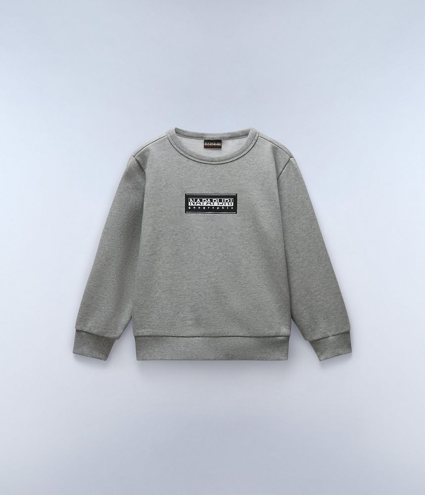 Napapijri Chamois Sweatshirt (4-16 YEARS) Dječje Dukserice Sive | LNZV-17840