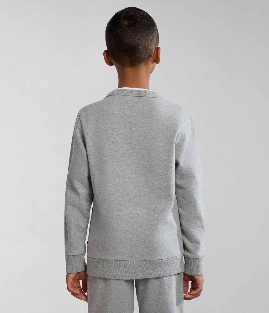 Napapijri Cree Tracksuit (4-16 YEARS) Dječje Trenirke Sive | ALVK-78256