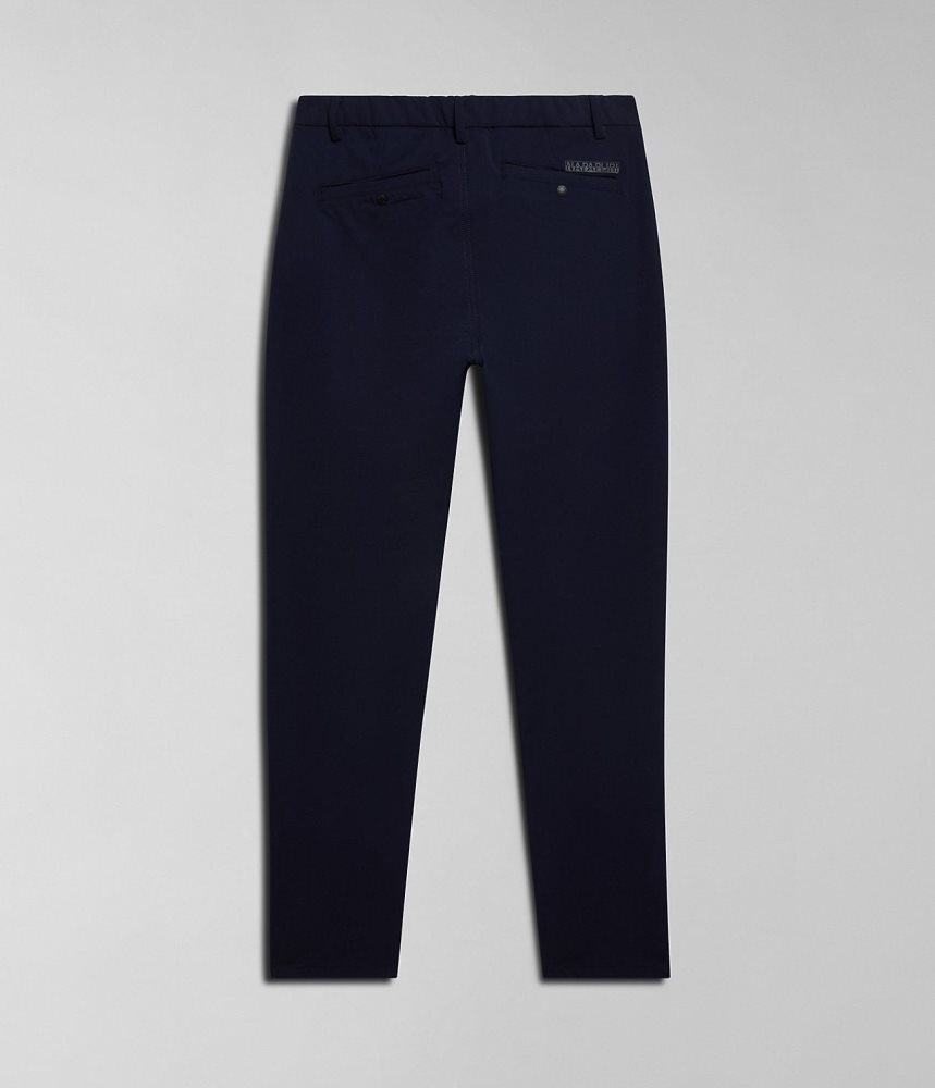 Napapijri Dease Tech Trousers Muške Jogger Hlače Tamno Plave | IKEA-37916