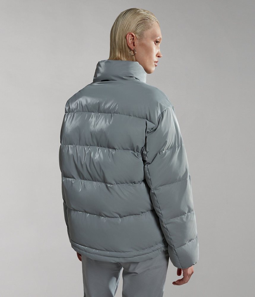 Napapijri Ellis Puffer Jacket Ženske Puffer Jakna Sive | HQXY-68574