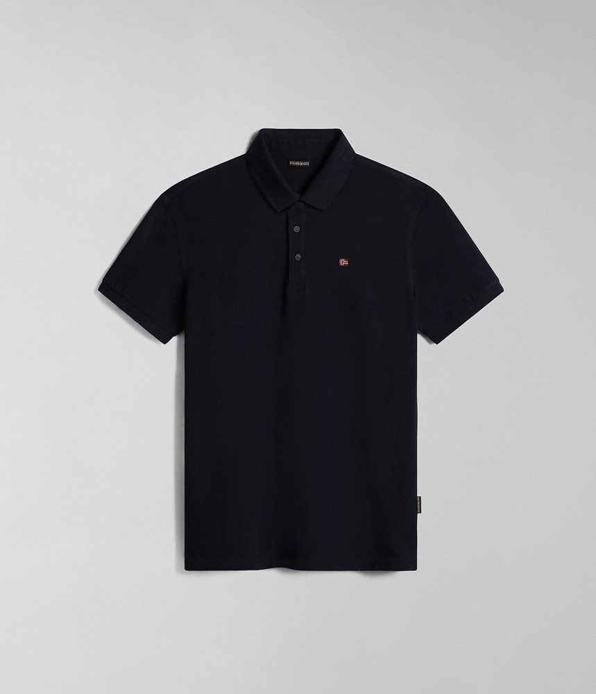 Napapijri Eolanos Short Sleeve Polo Shirt Muške Polo Majice Tamno Plave | WXFE-62018