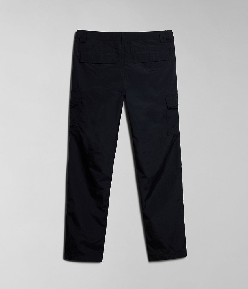 Napapijri Faber Cargo Trousers Muške Cargo Hlače Crne | LDHZ-79302