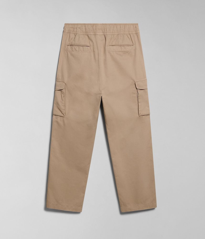 Napapijri Faber Cargo Trousers Ženske Cargo Hlače Bež | NIVL-91546