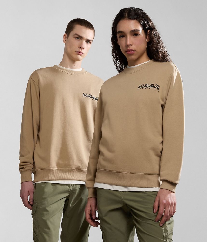 Napapijri Faber Sweatshirt Ženske Dukserice Bež | VNCK-46290