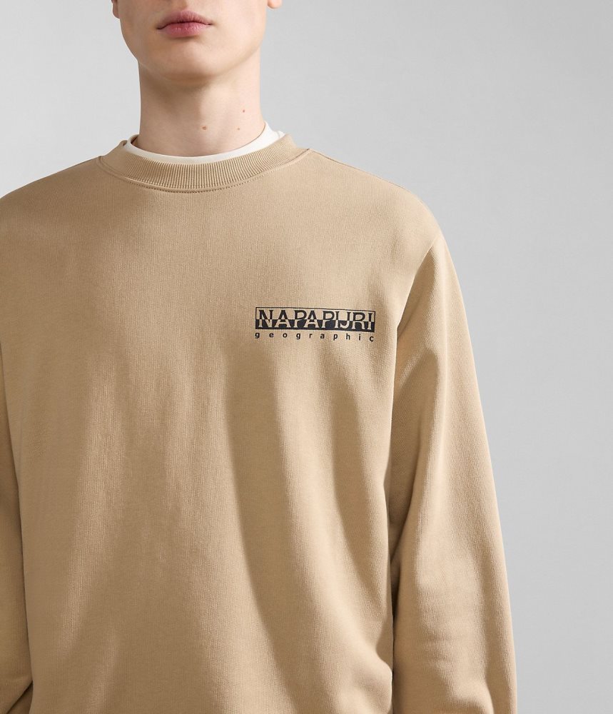 Napapijri Faber Sweatshirt Ženske Dukserice Bež | VNCK-46290