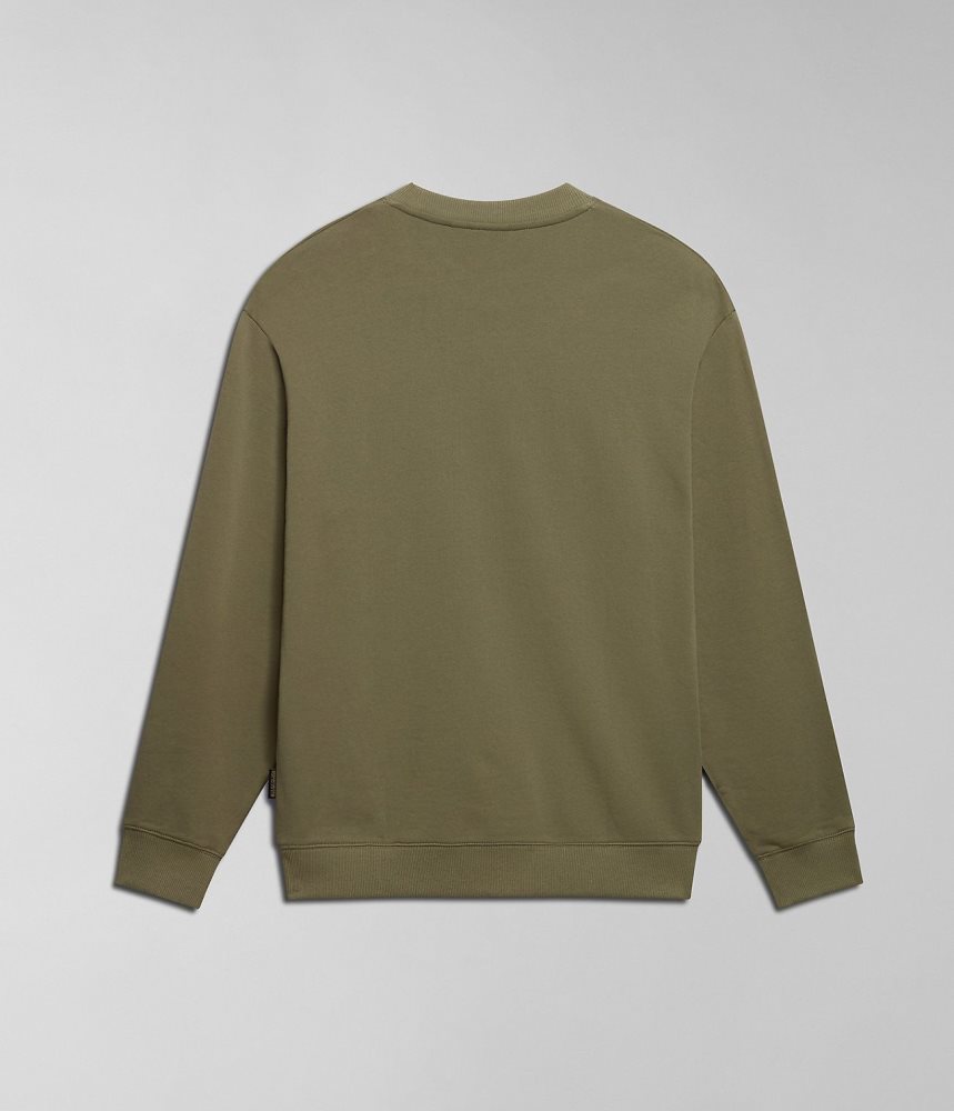 Napapijri Faber Sweatshirt Ženske Dukserice Zelene | PYTE-57219