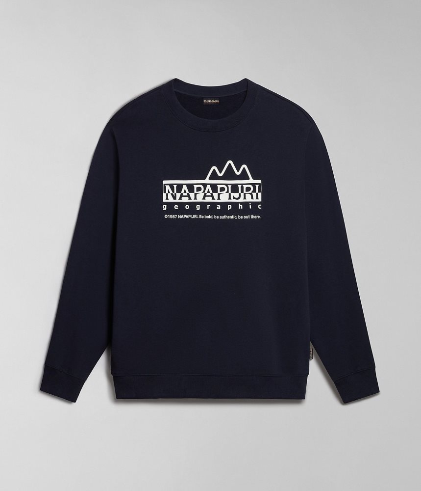 Napapijri Faber Sweatshirt Ženske Dukserice Crne | YWLA-80371